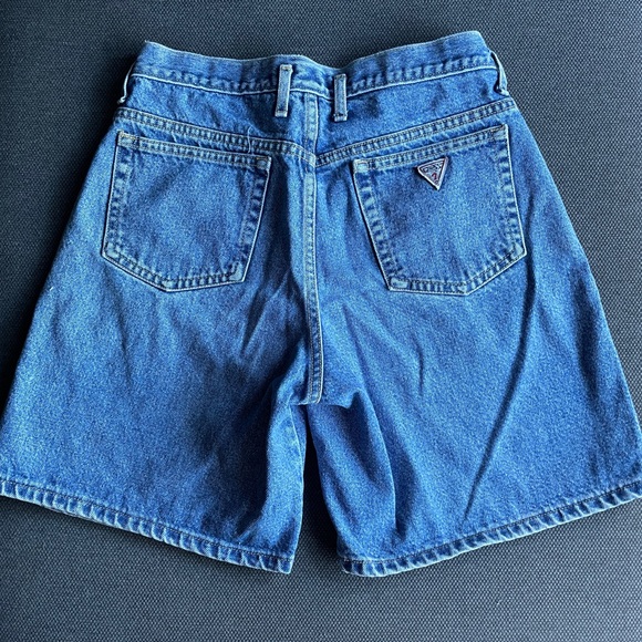 Guess Jeans Blue Denim Shorts - Picture 5 of 7